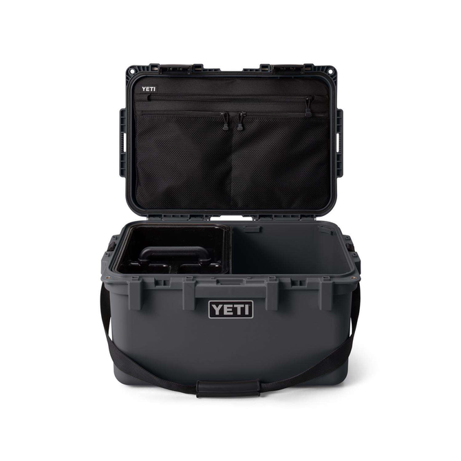 Yeti LoadOut GoBox 30 Charcoal Gear Case 1 pk