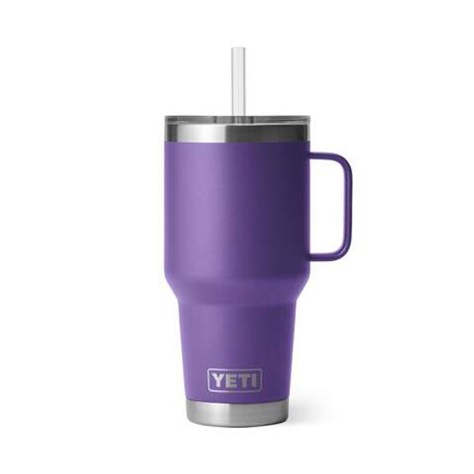 YETI Rambler 35 oz Peak Purple BPA Free Straw Mug