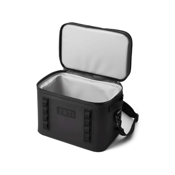 Yeti Hopper Flip 18 Black 20 can Soft Sided Cooler