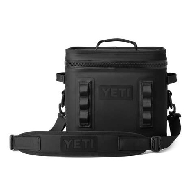 Yeti Hopper Flip 12 Black 24 cans Soft Sided Cooler