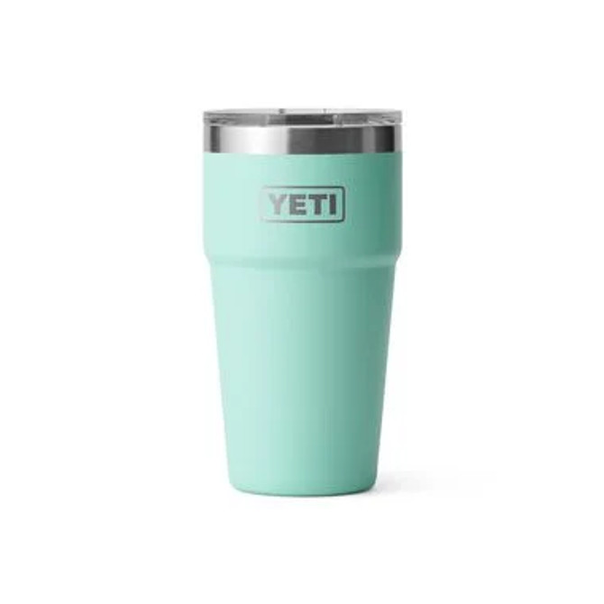 Yeti Rambler 20 Oz Stackable Cup with Magslider Lid - Seafoam