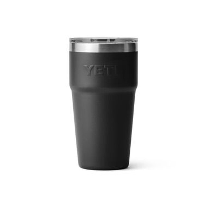Yeti Rambler 20 Oz Stackable Cup with Magslider Lid - Black