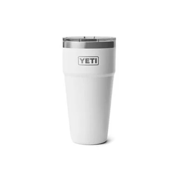 Yeti Rambler 30 Oz Stackable Cup with Magslider Lid - White