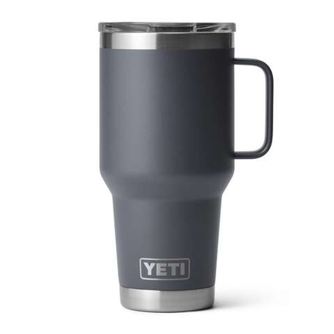 Yeti Rambler 30 oz Charcoal BPA Free Travel Mug