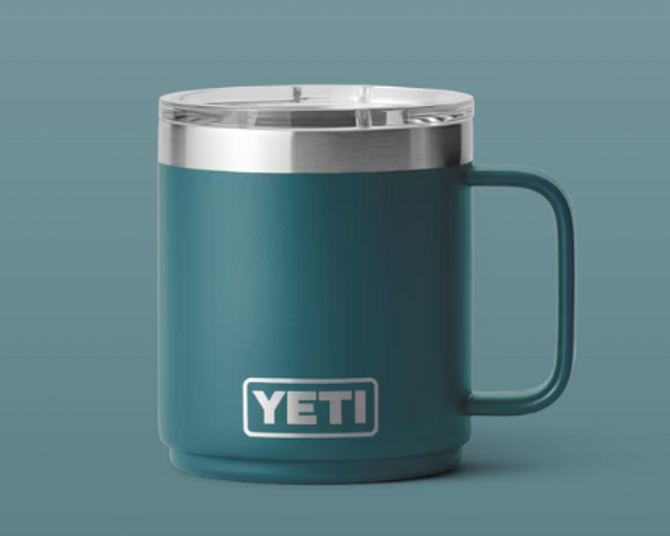 Yeti Rambler 10 oz Stackable Mug - Agave Teal