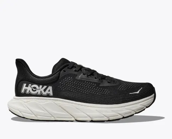 Hoka Men's Arahi 7 Running Shoe - Black/White