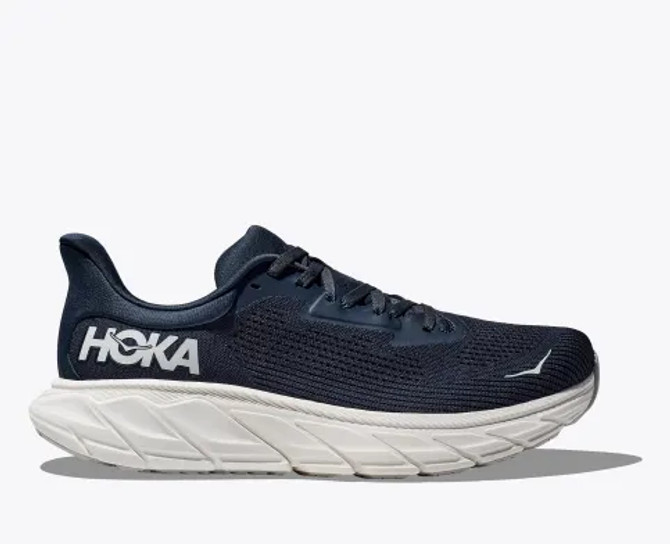 Hoka Men's Arahi 7 Running Shoe - Outer Space/White