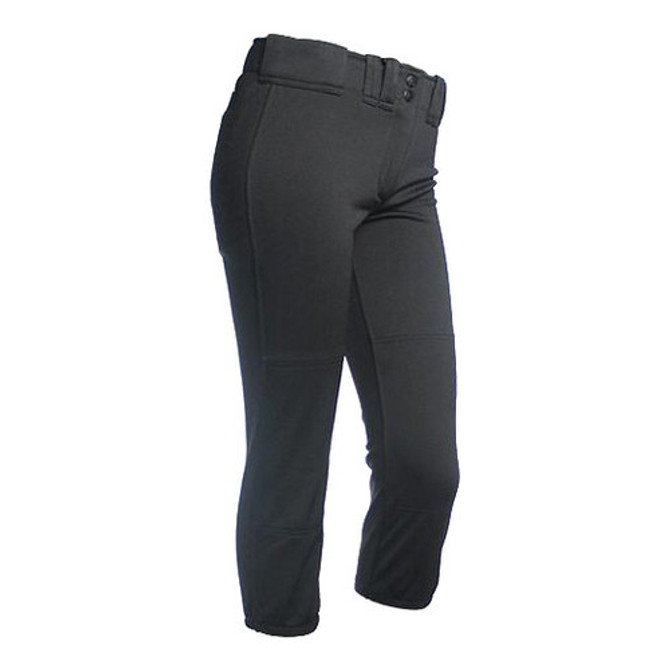 Rip-It Classic Girls' Fastpitch Softball Pant - Black