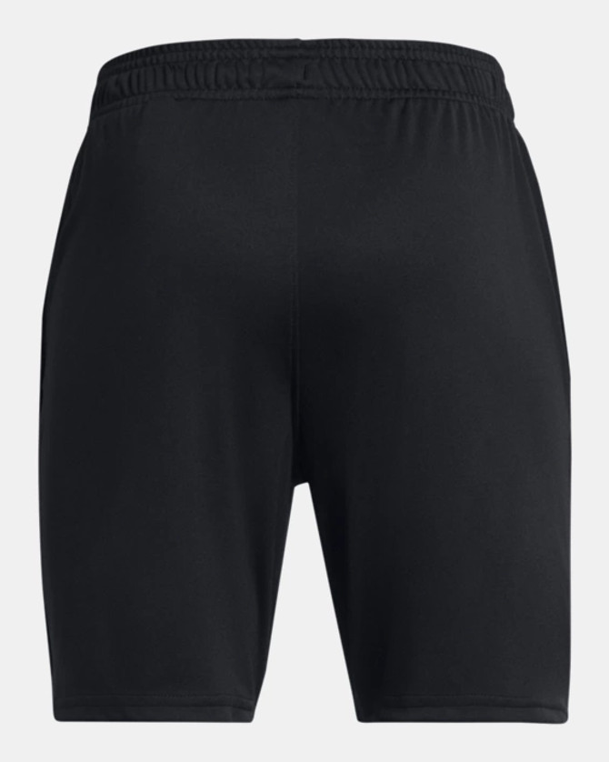 Under Armour Boys' UA Tech Wordmark Shorts - Black/High Vis Yellow