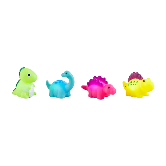 Mud Pie Dino Light Up Bath Toy Set