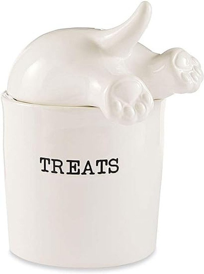 Mudpie Dog Tail Treat Canister