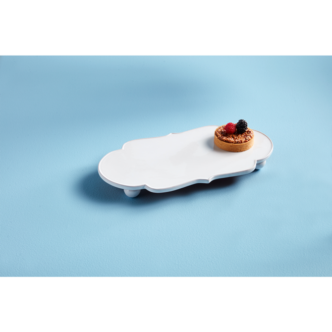 Mud Pie Happy Ceramic Serving Tray