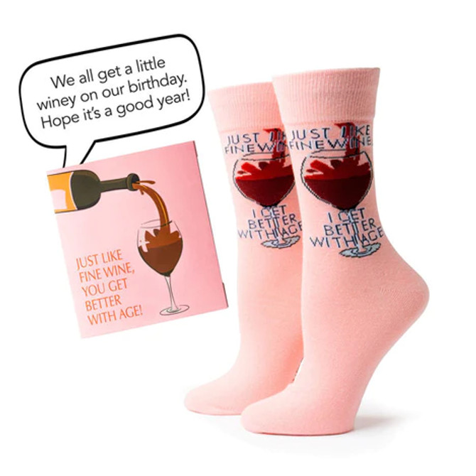 IT’S YO BIRTHDAY Gift Card Sock Set