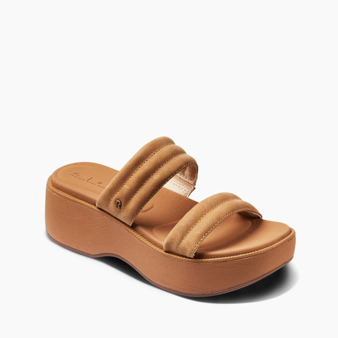 Reef Women's Lofty Lux Hi Sandals - Natural