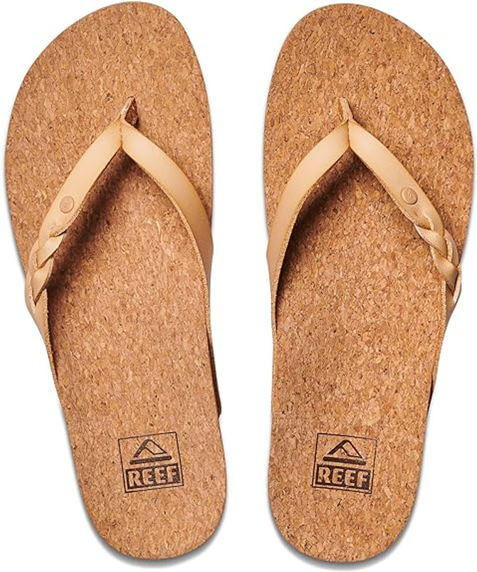 Reef Women's Cushion Court Twist Flip-Flop - Seashell