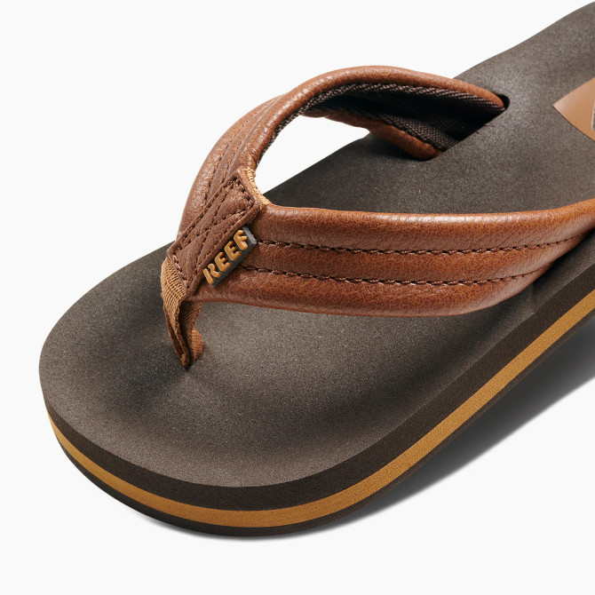 Reef Boy's Kids Ahi Sandals - Brown