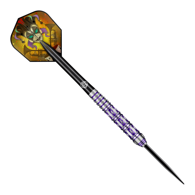 Shot Darts Americana Mardi Gras Steel Tip 24Gm Set