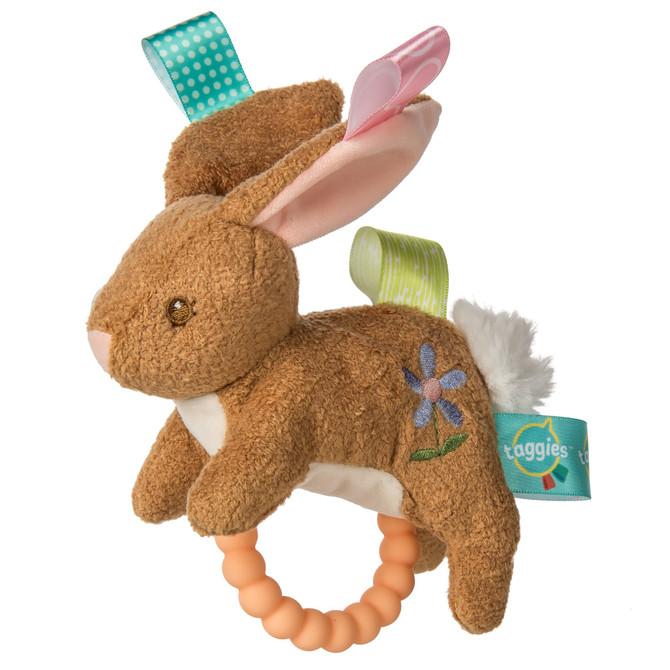 Mary Meyer Taggies Harmony Bunny Teether Rattle