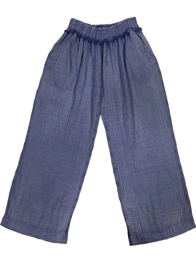 Simply Southern Gauze Pants - Indigo