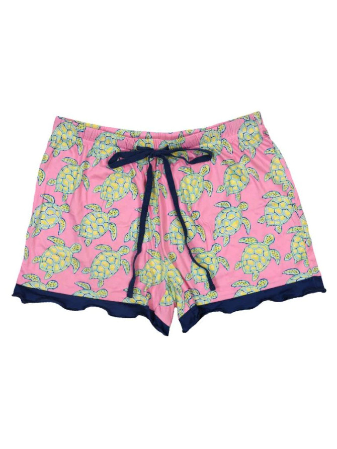 Simply Southern Lounge Shorts - Turtles