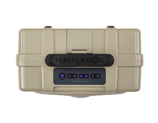 Turtlebox Portable Speaker Field Tan and Black