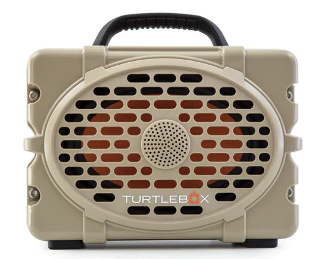 Turtlebox Portable Speaker Field Tan and Black