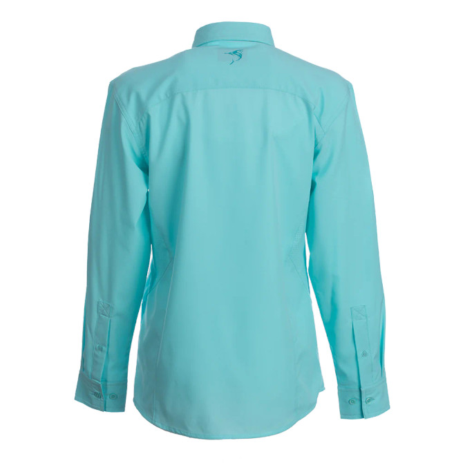 Bimini Bay Clearwater Women's Long Sleeve Shirt - Aqua