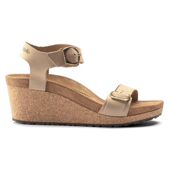 Papillio by Birkenstock Women's Solely Nubuck Leather - Sandcastle