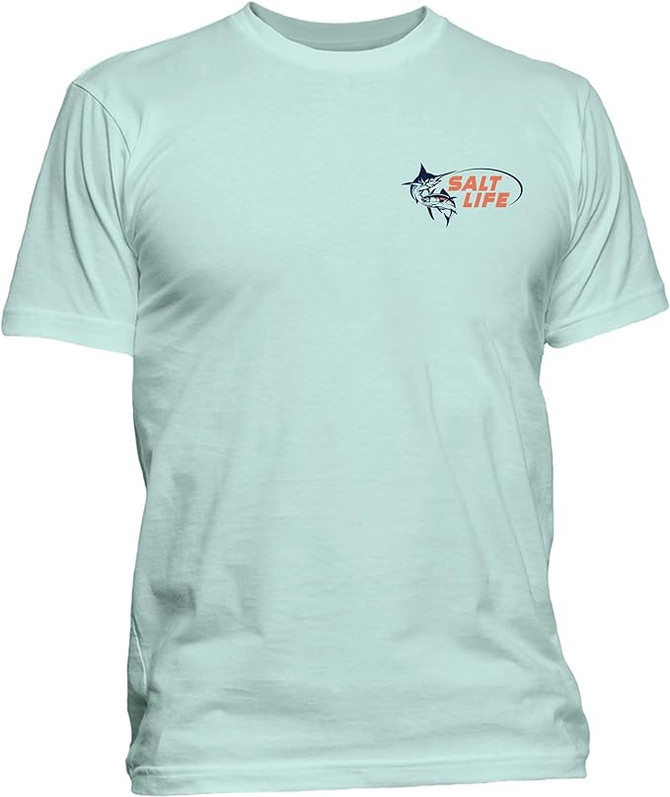 Salt Life Reel Time Tee - Fresh Mint