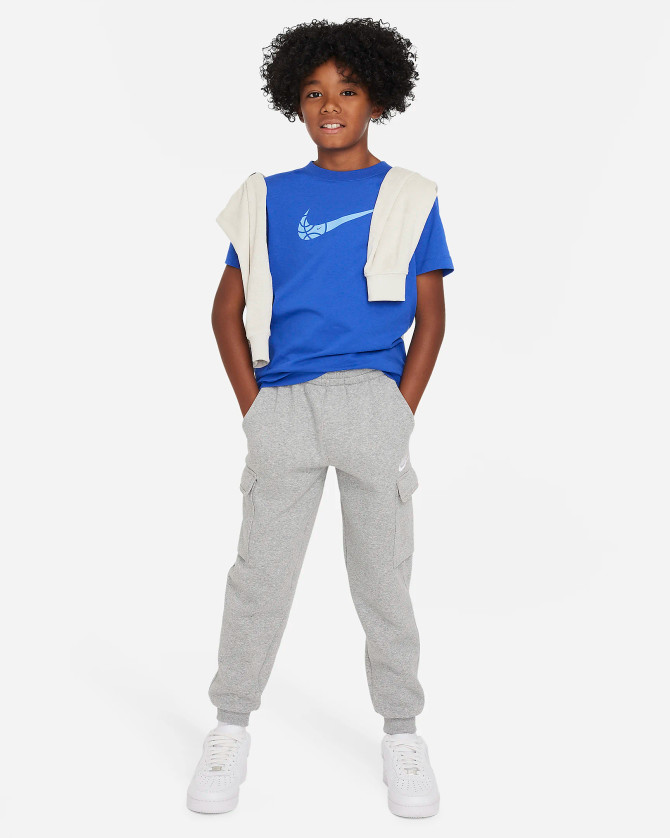 Nike Sportswear Big Kids' T-Shirt - Game Royal/University Blue