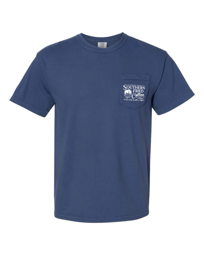 Southern Fried Cotton Catch This Tee - Midnight