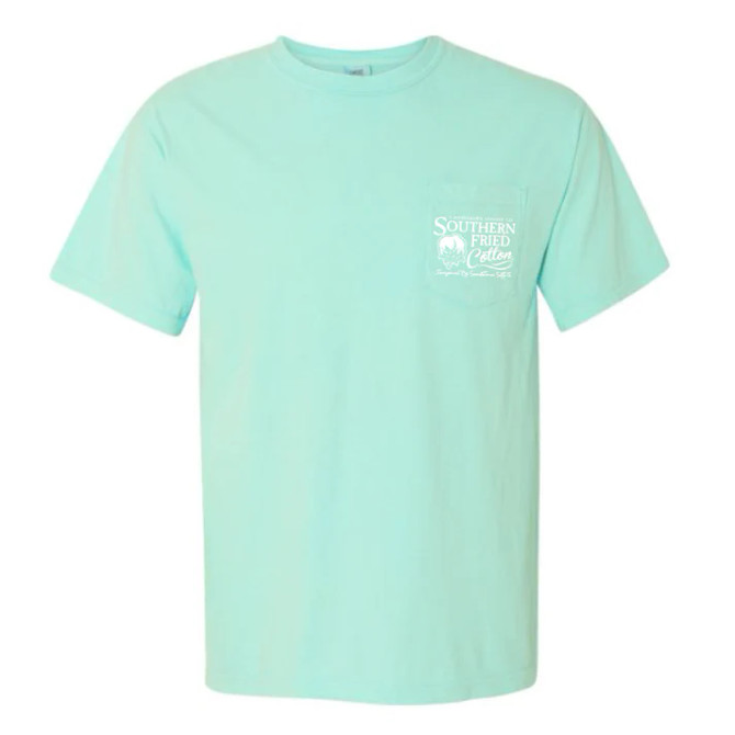 Southern Fried Cotton Southern Small Town Tee - Island Reef