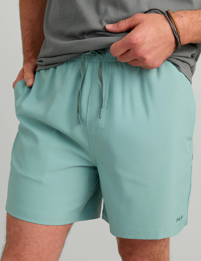 Huk Men's Pursuit Volley Short - Mineral Blue