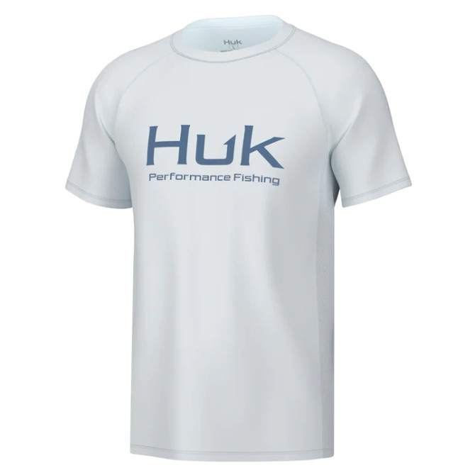 Huk Pursuit Short Sleeve Performance Shirt - White