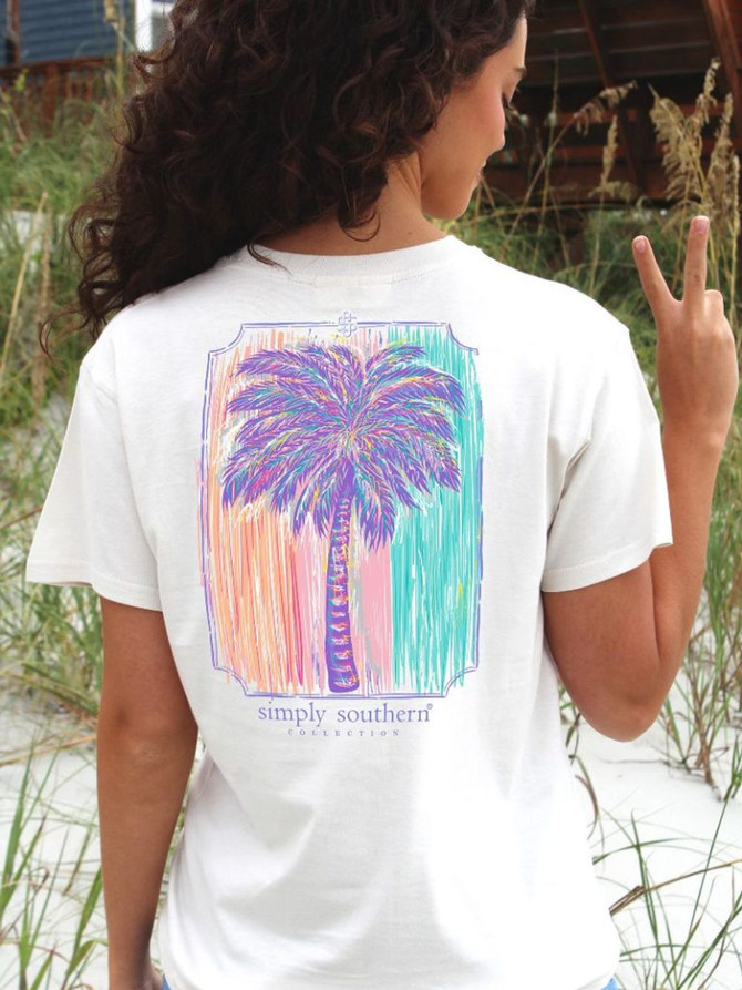 Simply Southern Palm Tee
