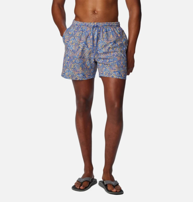 Columbia Men's PFG Rambler Water Shorts - Bluebell Tornado