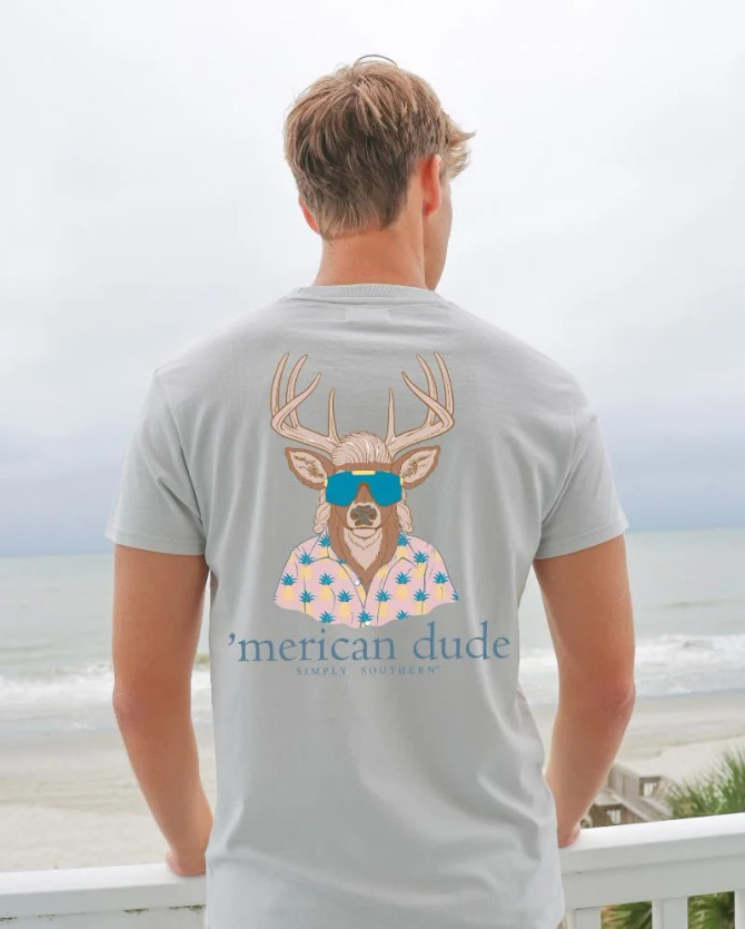 Simply Southern Men's Buck Tee