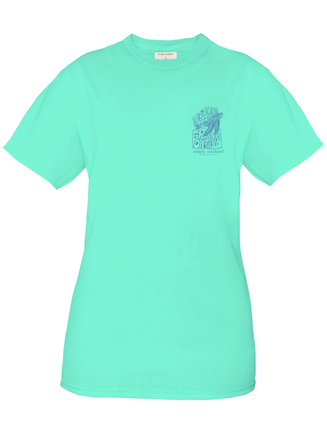 Simply Southern Track Flow Sea Tee