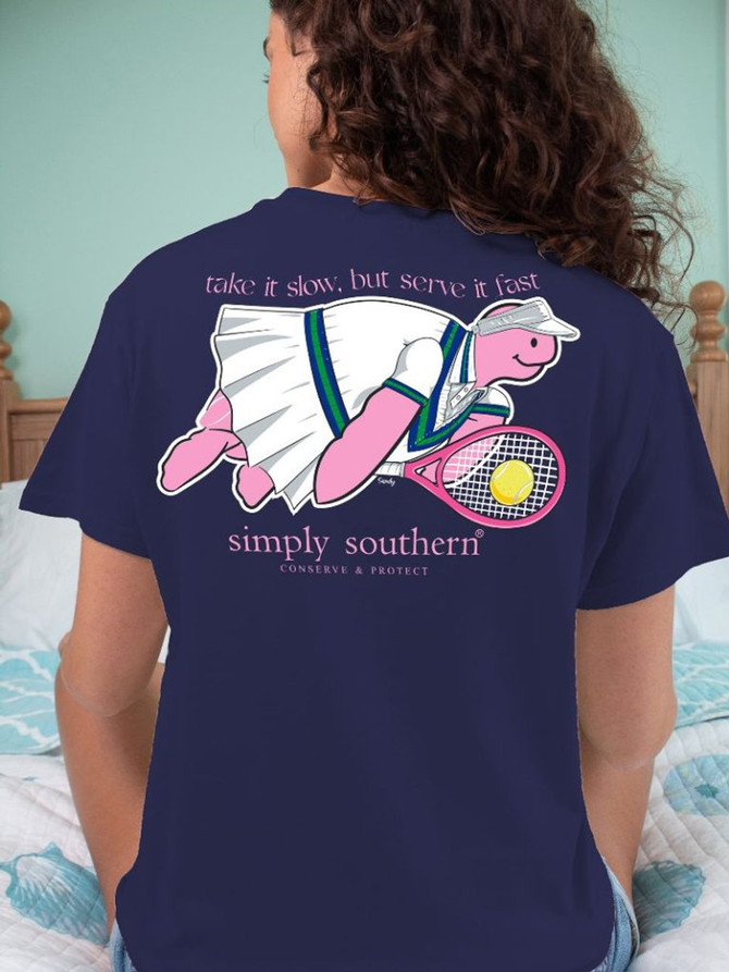 Simply Southern Track Serve Tee