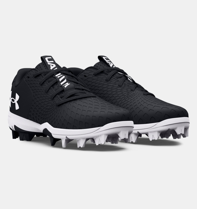 Under Armour Women's UA Glyde 2 RM Softball Cleats - Black / White