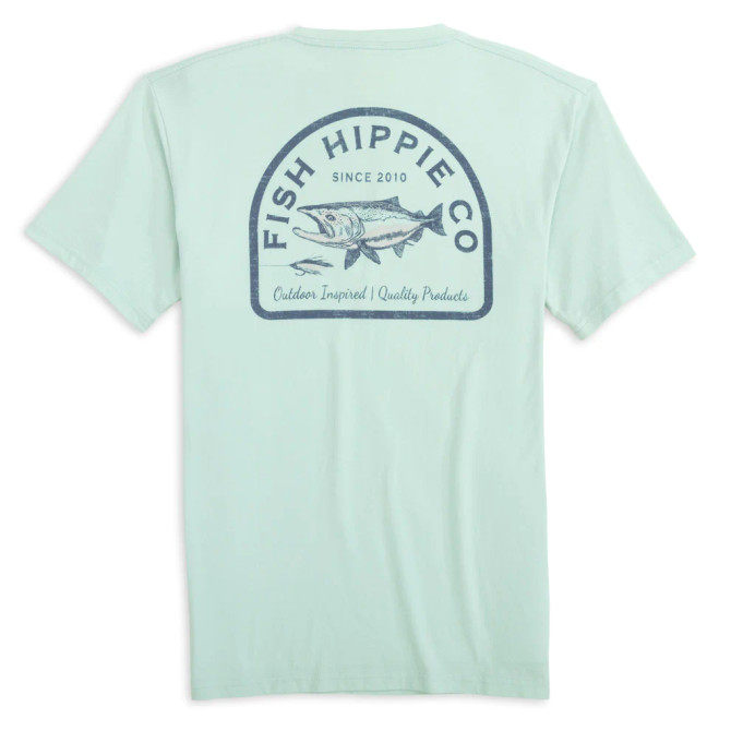 Fish Hippie Swindle Tee - Surf