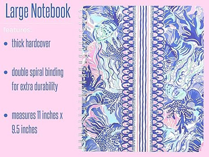 Lilly Pulitzer Large Notebook - Shade Seeker