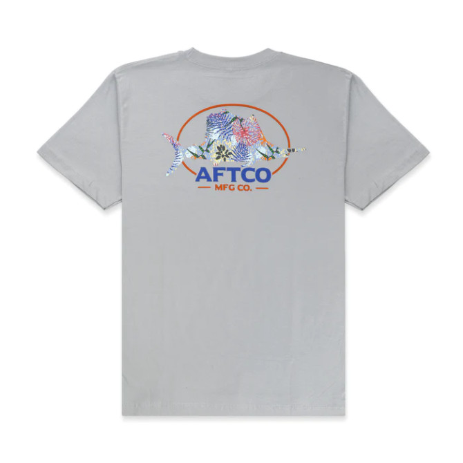 Aftco Youth Summertime Tee - Silver