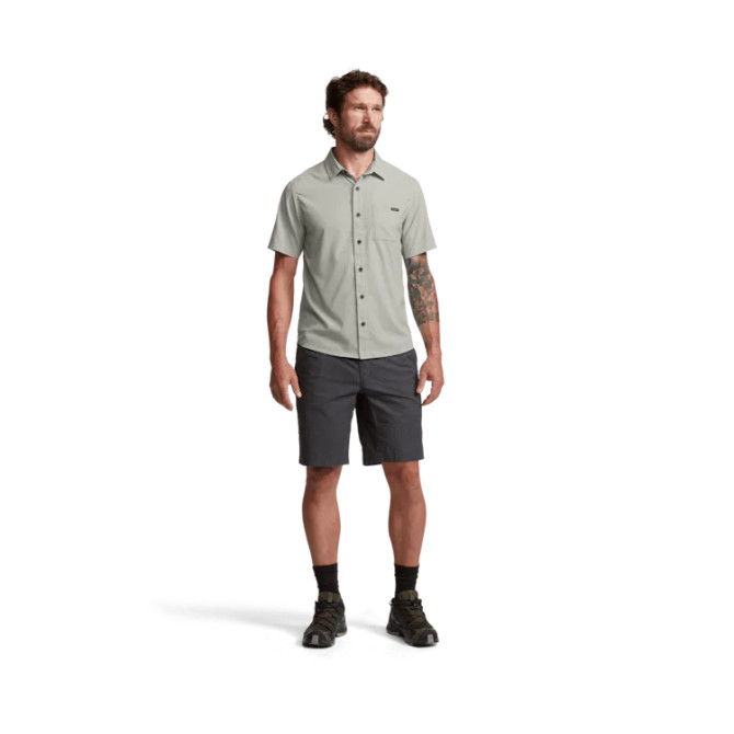 Sitka Men's Mojave Shirt - Field Gray Grid