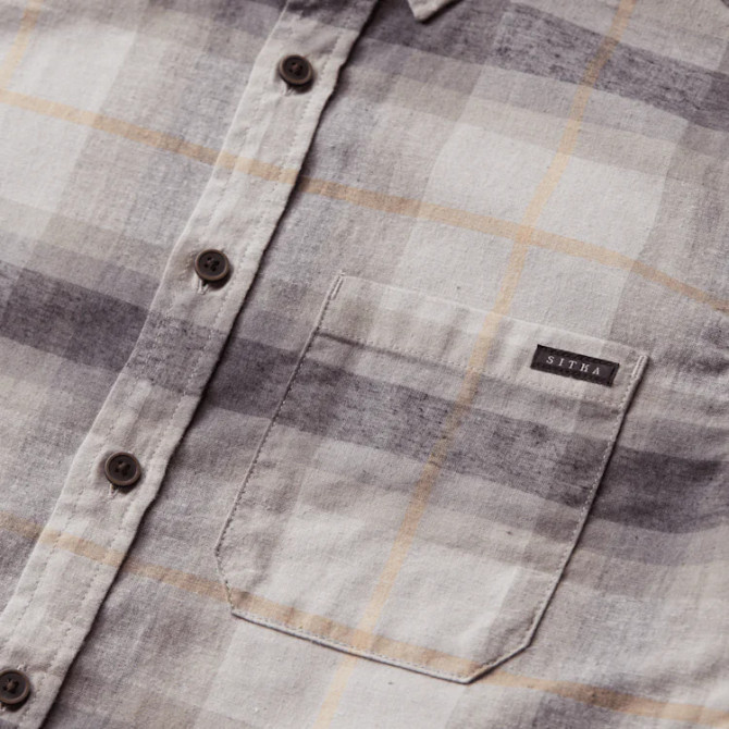 Sitka Men's Ambary Shirt - Aluminum Ambary Plaid