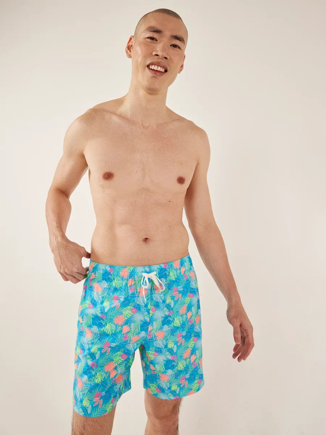 Chubbies The Wild Tropics Lined Classic Swim Trunk - 7"