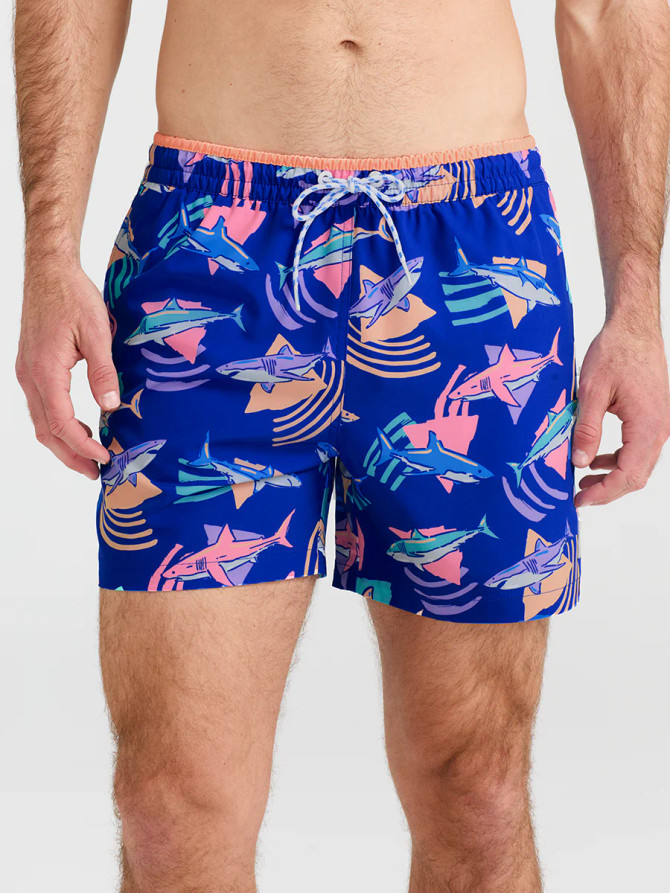 Chubbies The Daddy Sharks 5.5" Classic Swim Trunk