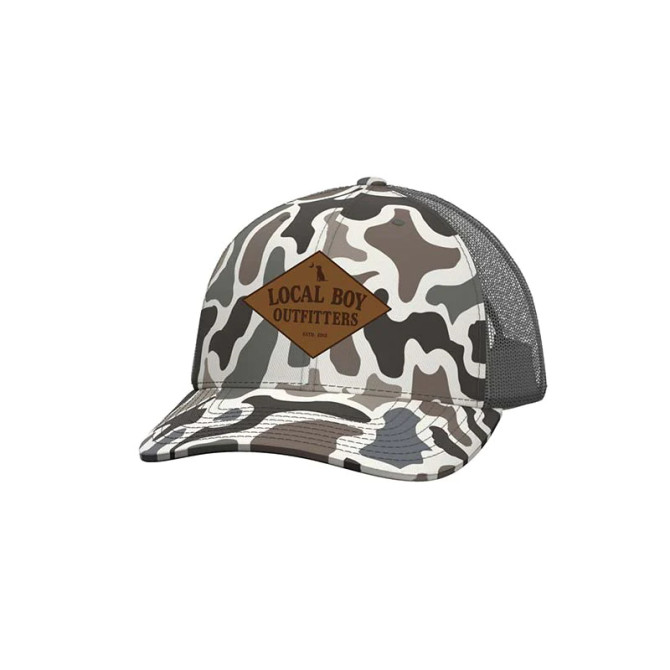Local Boy Youth Founders Leather Patch Hat