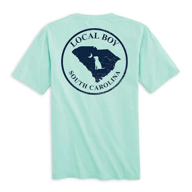 Local Boy South Carolina Home State Tee