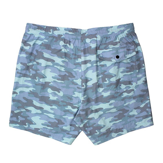 Local Boy Camo 6 inch Swim Trunks